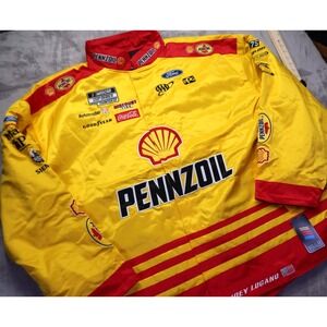 Pennzoil Joey Logano Ford NASCAR Racing Jacket Size 4XL NWT Team Penske